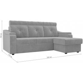 Диван угловой Джастин правый