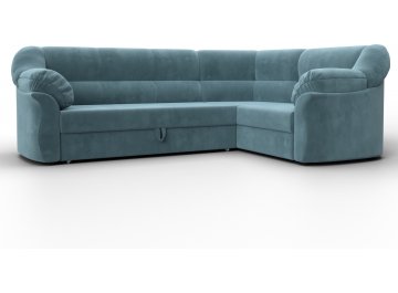 Диван Карнелла велюр бирюзовый