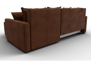 Диван-кровать Комо универсальный велюр laim 14 терракотовый