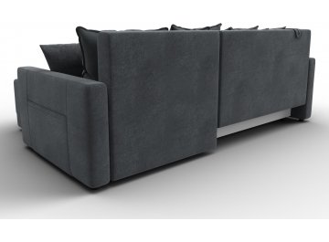 Диван-кровать Комо универсальный велюр laim 23 светло-серый