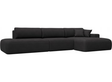 Диван угловой Лига-036 НПБ Модерн Лонг joly 08 коричневый