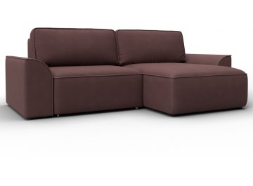 Диван угловой Форум-048 НПБ joly 09 бордовый