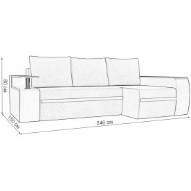 Диван угловой Майами