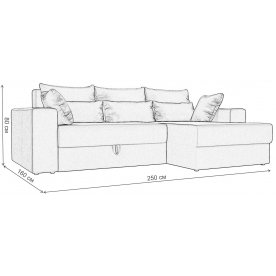 Диван угловой Мэдисон