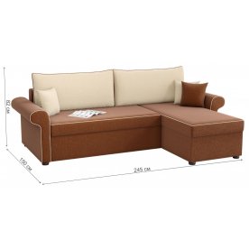 Диван угловой Милфорд