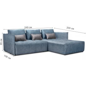 Диван угловой Чилетти