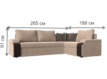 Диван угловой Николь