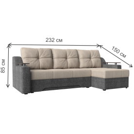 Диван угловой Сенатор