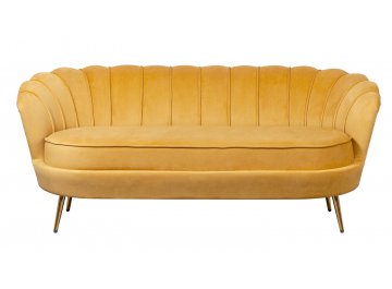 Дизайнерский диван Pearl Triple Yellow