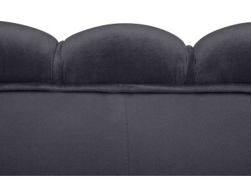 Дизайнерский двухместный диван Pearl Double Black