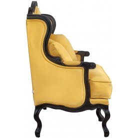 Двухместный дизайнерский диван Brody Double yellow