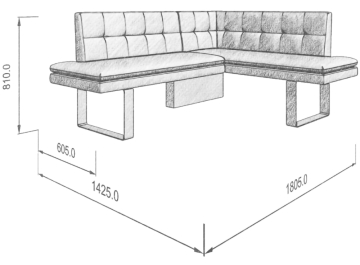 Диван Magic 178-140R правый
