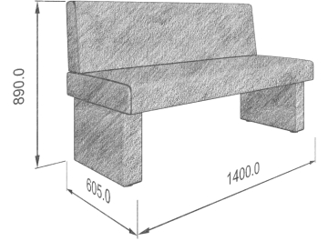 Диван Ratio 140
