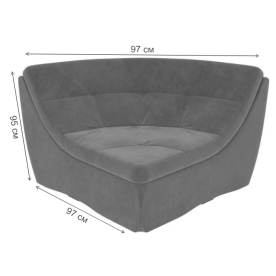 Угловой модуль Холидей