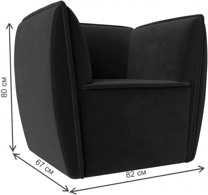 Кресло Соната зеленый велюр