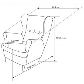 Кресло Вало