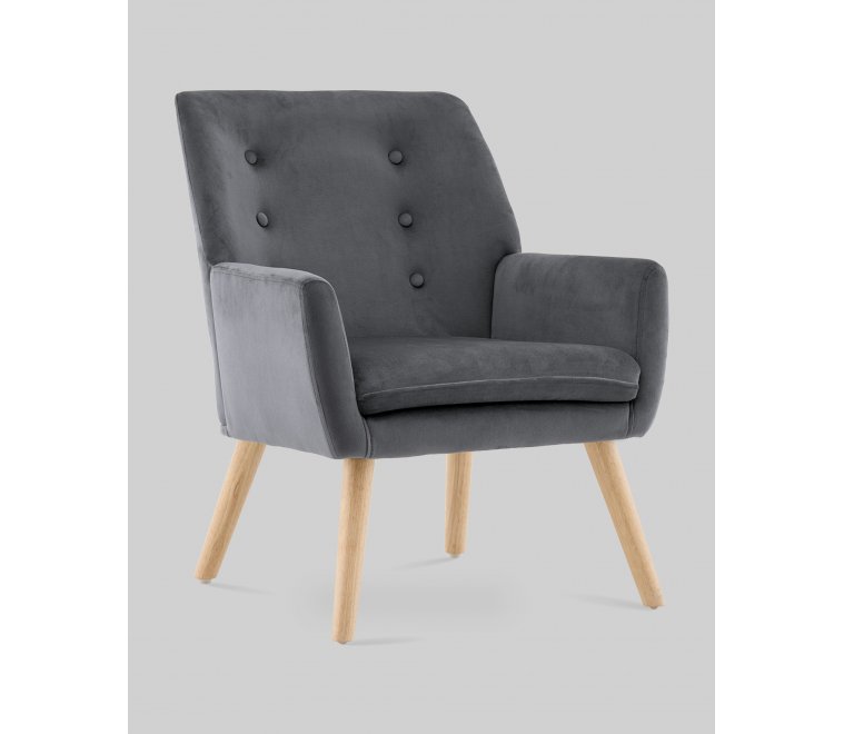 Кресло Райт серый