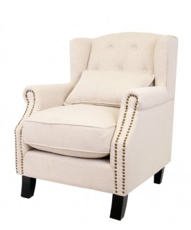 Мягкое полукресло с подлокотниками Scott