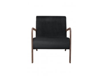 Низкое кресло Mody Black