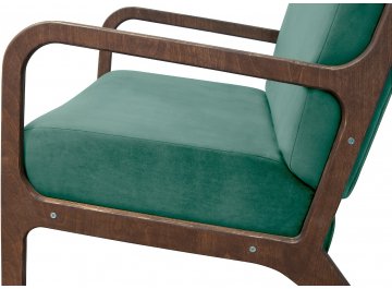 Низкое кресло Mody Green V2