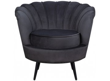 Низкое кресло Pearl Black V2