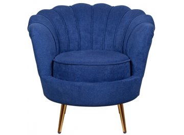 Низкое кресло Pearl Blue