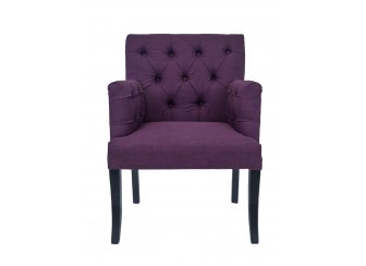 Низкое кресло Zander Purple