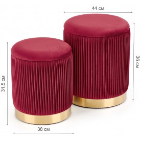 Комплект пуфов Lalia