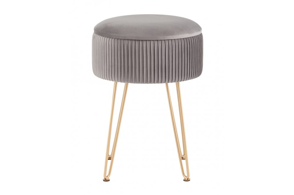 Пуф Вистар серый