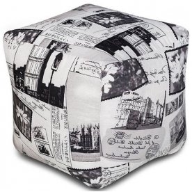 Пуф Куб Лондон