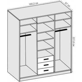 Шкаф-купе арт.010