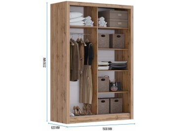 Шкаф-купе Дрим-2 1,5 м