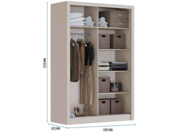 Шкаф-купе Арабеска-2 1,5 м