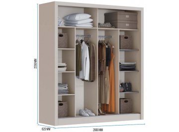 Шкаф-купе Арабеска-2 2 м