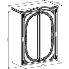 Шкаф-купе Ассоль АС-16