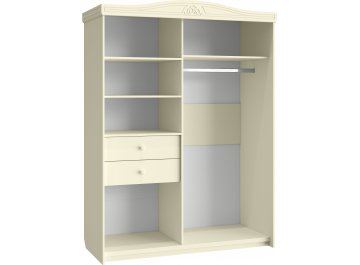 Шкаф-купе Ассоль плюс АС-16 ваниль