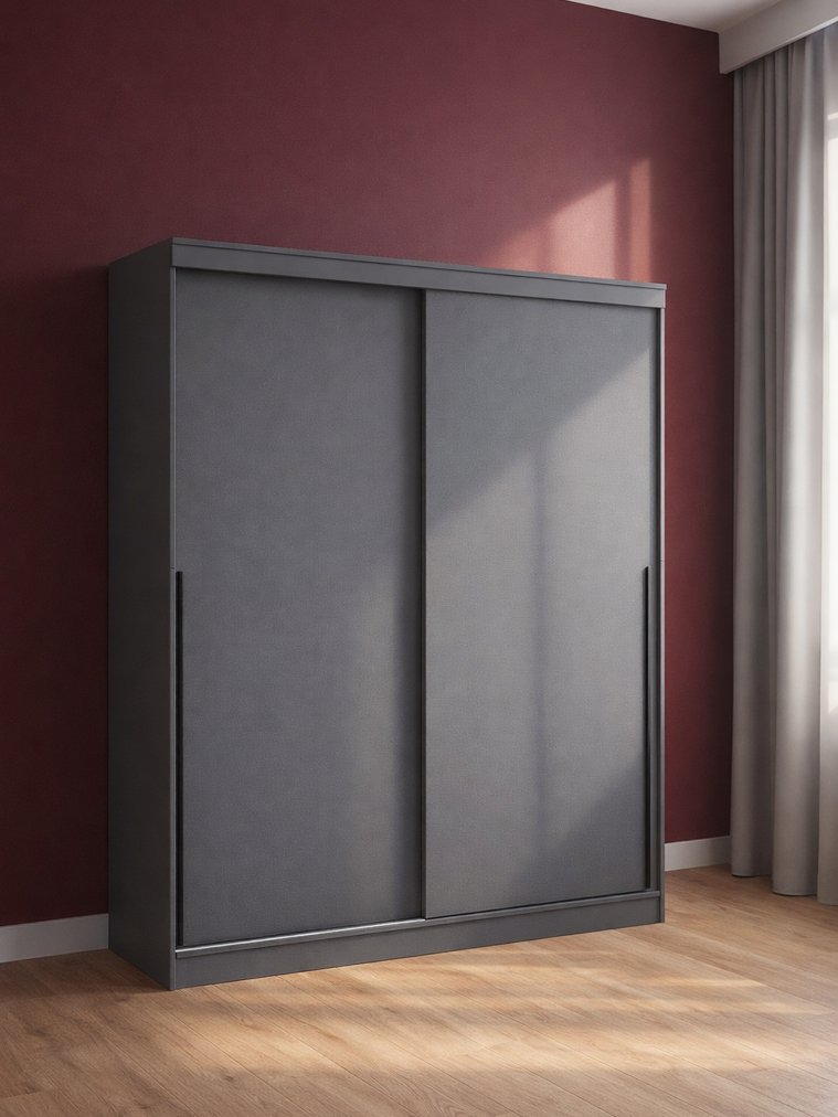 Шкаф-купе Айвор 2,0 м графит