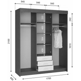 Шкаф-купе Фортуна