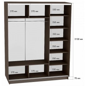 Шкаф-купе D3-06 220х60
