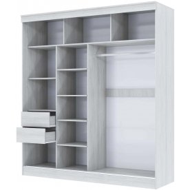 Шкаф-купе без зеркал 2 м