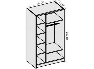 Шкаф-купе Иннэс-5