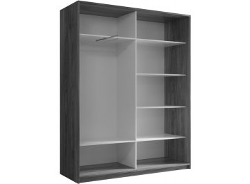 Зеркальный шкаф-купе Кааппи 2 120х45 орех тьеполо