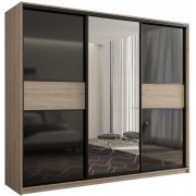 дуб сонома светлый / черный