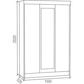 Шкаф-купе СК1-З