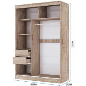 Шкаф-купе Танго-2 1,5 м