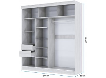 Шкаф-купе Нисса 2 м