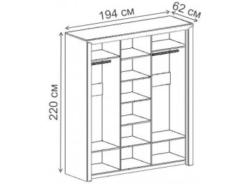 Шкаф-купе Соренто
