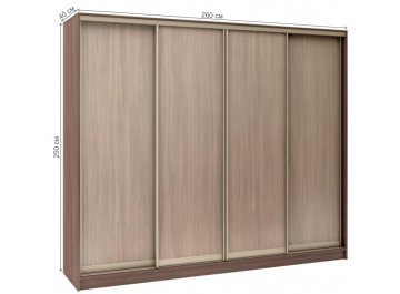 Шкаф-купе Стандарт 4 ШК.013.2600-08