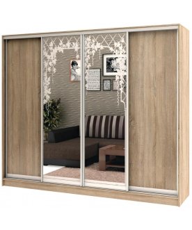 Шкаф-купе Стандарт Комбо 4.3 ШК.014.2700-08 / 18