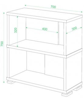 Стеллаж Эланта-10/2